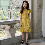 Adolescentes Meninas Ruffles Vestido De Verão New Shoulderless Collar Xadrez Vestido Elástico Crianças Roupas Crianças Holiday Princess Dress W678 Adolescentes Meninas Ruffles Vestido De Verão New Shoulderless Collar Xadrez Vestido Elástico Crianças Roupas Crianças Holiday Princess Dress W678