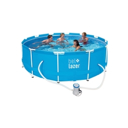 Piscina Armação 10.000L + Filtro 110 V + Cobert 366 Cm + Lona 3,96 M é boa?