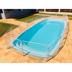 Cercado Para Piscina Proteção Cães Pet Cão Cachorro 4x90cm Menor preço em Cercado Para Piscina Proteção Cães Pet Cão Cachorro 4x90cm