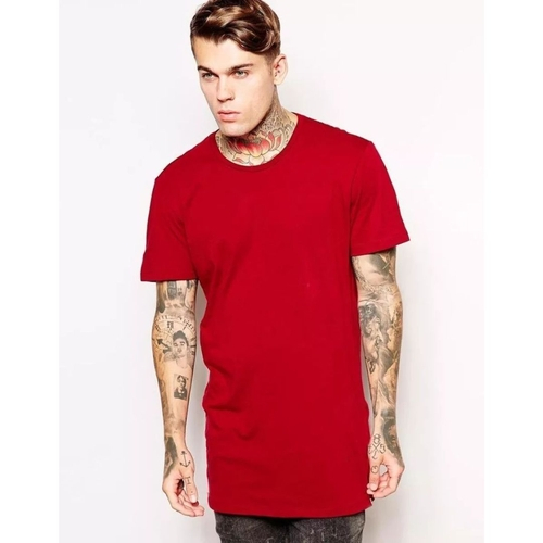 Camiseta oversized masculina lisa Clearance