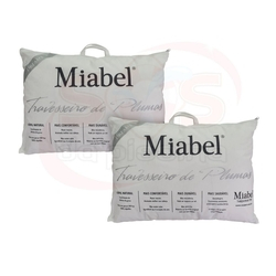 Kit travesseiro Casal Miabel Dreams Plumas de Ganso 50x70 Menor preço em Kit travesseiro Casal Miabel Dreams Plumas de Ganso 50x70