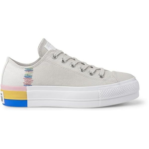 all star plataforma cinza
