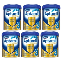 Kit Aptamil Premium 3 - 800g 6 Unid. Menor preço em Kit Aptamil Premium 3 - 800g 6 Unid.