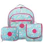 Kit Mochila Escolar Feminina Unicórnio Mac