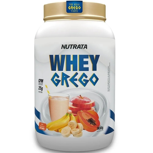 Até 10 OFF | Cupom Americanas ✂ Whey Grego Nutrata 900g - Vitamina De Frutas em Promoção
