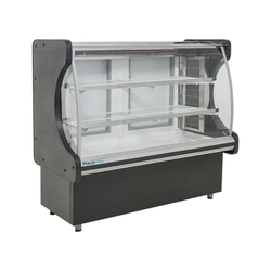 Balcão Expositor Vitrine Refrigerada Vidro Curvo Classic 1,25 Metros Doces Bolos Tortas - Polofrio Menor preço em Balcão Expositor Vitrine Refrigerada Vidro Curvo Classic 1,25 Metros Doces Bolos Tortas - Polofrio