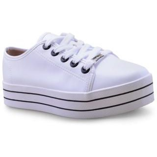 tenis moleca flatform branco