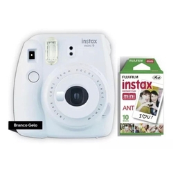 Câmera Fujifilm Instax Mini 9 Branco Fosco + Filme 10 Poses é boa?
