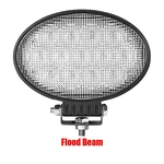 LED luzes de trabalho 65W Oval capa Cab Monte Flood feixe Oval 12V 24V Luzes para caminhão ATV UTV 4×4 offroad luz trator nevoeiro x1pc