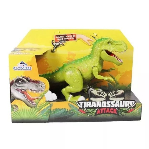 Brinquedo Dinossauro Tiranossauro Rex Verde - Zoop Toys em Promoção na  Americanas