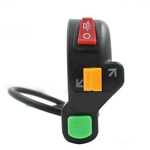 AUTO Motocicleta ATV Bicicleta Scooter 7/8″ Interruptor da buzina sinais de volta On / Off Luz