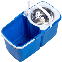 MOP Giratório 3 em 1 com Divisor + 2 Refis Microfibra + Refil Tira Pó + Refil Limpeza Pesada - Casual Home Menor preço em MOP Giratório 3 em 1 com Divisor + 2 Refis Microfibra + Refil Tira Pó + Refil Limpeza Pesada - Casual Home