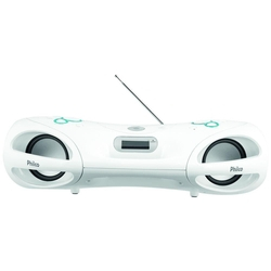 Menor preço em Boombox Som Portatil Usb Radio Fm Cd Philco Bivolt Pb140