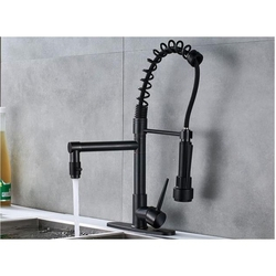 Torneira Monocomando Gourmet Black Preto Fosco 50 Cm Menor preço em Torneira Monocomando Gourmet Black Preto Fosco 50 Cm