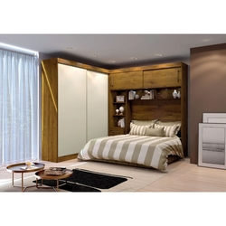 Guarda Roupa Casal Conjugado Com Cabeceira E Ponte Modulada Sparta Canela/off White– Leifer-Móveis Menor preço em Guarda Roupa Casal Conjugado Com Cabeceira E Ponte Modulada Sparta Canela/off White– Leifer-Móveis