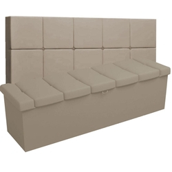 Kit Cabeceira Damares e Calçadeira Kiara Casal 140 cm Bege é boa?