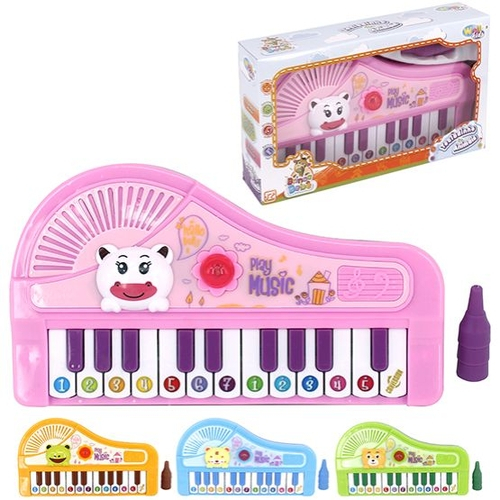 Teclado Musical Piano Infantil Brinquedo Bebê Criança Colors