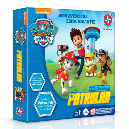 Patrulha canina - Livro de jogos em Promoção na Americanas