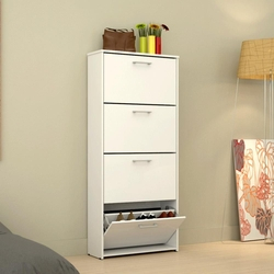 Sapateira Anne Mdp 4 Portas Branco - Mira Rack é boa?