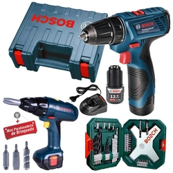 Furadeira e Parafusadeira GSB 1200-2-LI Impacto 2 Baterias, Maleta e Kit X-Line 34 Peças 110V + Brinquedo Menor preço em Furadeira e Parafusadeira GSB 1200-2-LI Impacto 2 Baterias, Maleta e Kit X-Line 34 Peças 110V + Brinquedo