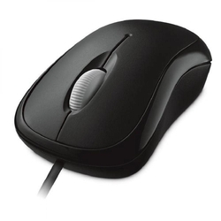 Mouse Optical Basic com Fio USB Preto Microsoft Multilaser Menor preço em Mouse Optical Basic com Fio USB Preto Microsoft Multilaser