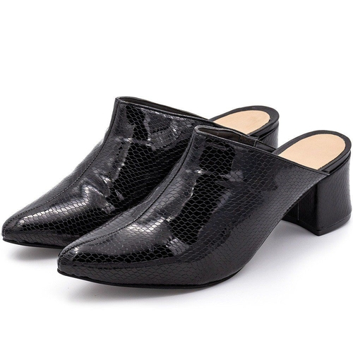 mule feminino salto grosso