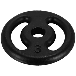 Anilha Oxer Ferro Vazada - 3 Kg Menor preço em Anilha Oxer Ferro Vazada - 3 Kg