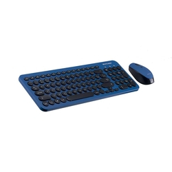 Teclado e Mouse sem Fio 2.4 GHZ Multimídia Teclas Redondas Preto e Azul USB Multilaser TC233 Menor preço em Teclado e Mouse sem Fio 2.4 GHZ Multimídia Teclas Redondas Preto e Azul USB Multilaser TC233