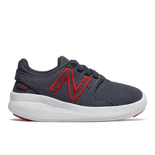 new balance cinza e vermelho