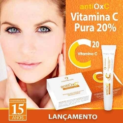 Vitamina C Pura 20% Creme Antiox C 20 Cosmobeauty 30g Menor preço em Vitamina C Pura 20% Creme Antiox C 20 Cosmobeauty 30g