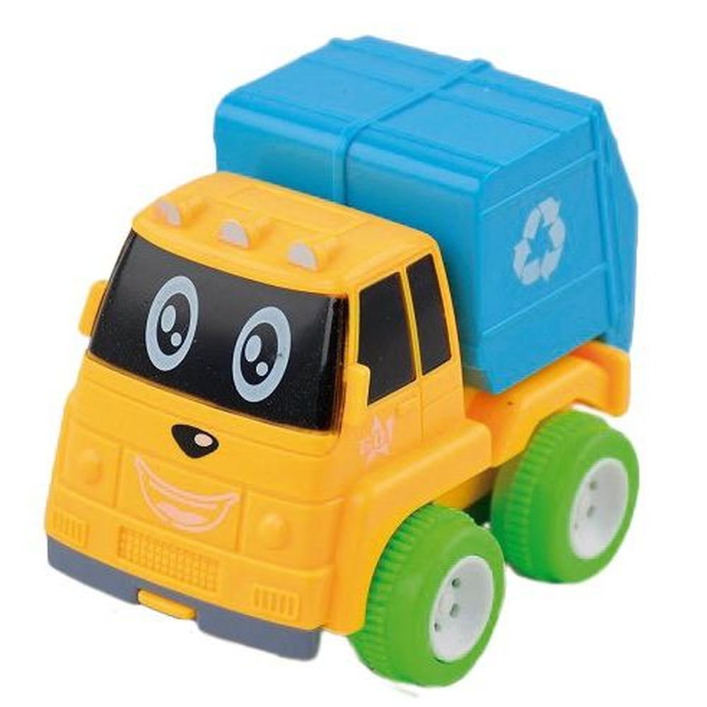 Caminhão De Brinquedo Infantil Coleta De Lixo A Fricção Bbr no Shoptime