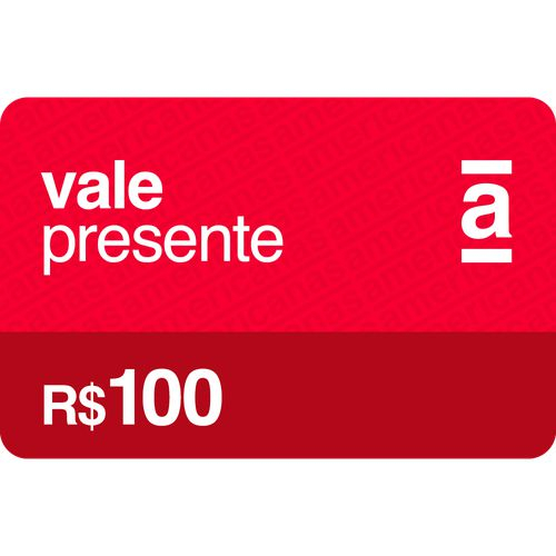 Vale presente 100 reais