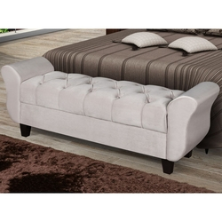 Recamier Banco Puff Milão 130 cm Menor preço em Recamier Banco Puff Milão 130 cm