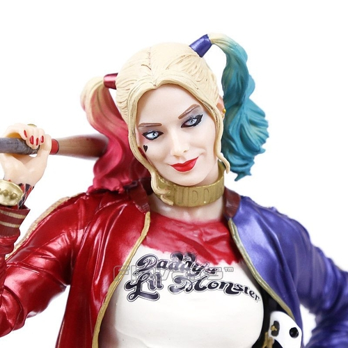 Harley Quinn Crazy Toys Arlequina Figures Roupas Reais 30cm em