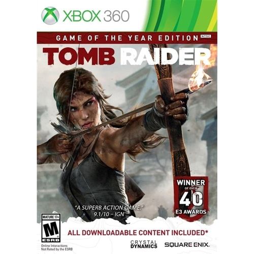 JOGO XBOX 360 TOMB RAIDER ANNIVERSARY - USADO