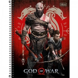 Caderno Tilibra Espiral Capa Dura Universitário 10 Matérias God Of War - 160 Folhas é boa?
