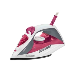 BLACK+DECKER Ferro de Passar a Vapor com Base Antiaderente Rosa FX2200 Menor preço em BLACK+DECKER Ferro de Passar a Vapor com Base Antiaderente Rosa FX2200