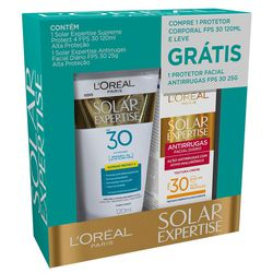 Kit Protetor Solar Corporal Solar Expertise FPS 30 120ml + Protetor Solar Facial Antirrugas FPS 30 25g é boa?
