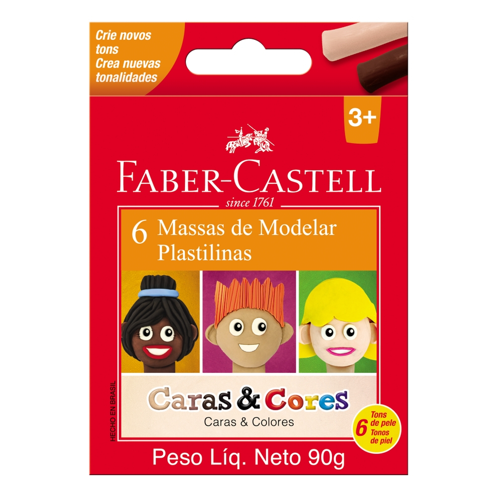 Faber Castell - Massa de Modelar - 15 Cores