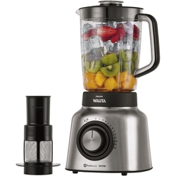 Menor preço em Liquidificador Philips Walita RI2137/81 12 Velocidades + Pulsar 127V, Preto/Inox