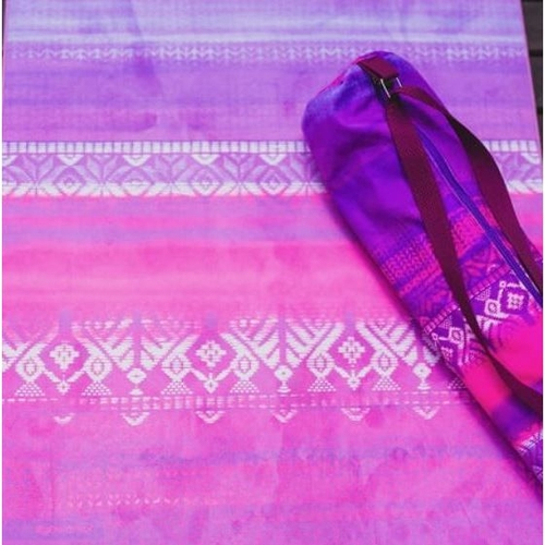 Qual o preço do(a)Kit Tapete Aveludado e Bolsa Porta Mat - Lilás e Roxo Kit Tapete Aveludado e Bolsa Porta Mat - Lilás e Roxo