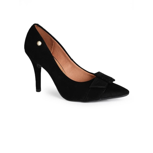 scarpin branco com fivela