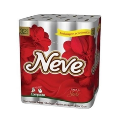 Papel Higiênico Neutro Folha Dupla C/30m 32 Rolos - Neve Kimberly Menor preço em Papel Higiênico Neutro Folha Dupla C/30m 32 Rolos - Neve Kimberly