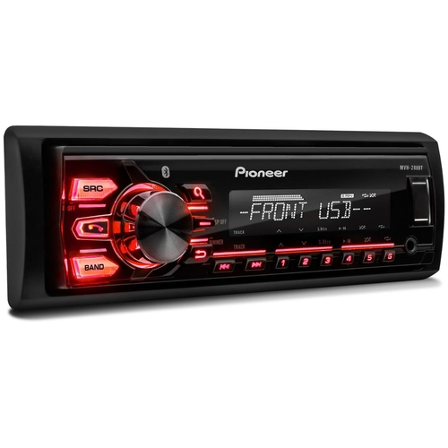 MP3 Player MVH-288BT Pioneer 1 Din USB Android Bluetooth + Controles ...
