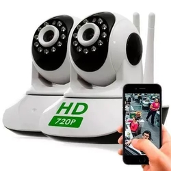 Kit 2 Babá Eletrônica Câmera Wifi Hd Visão Noturna Android é boa?