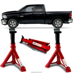 Par Cavalete Dodge RAM 1500 Automotivo 4 Toneladas Com 3 Regulagens e Trava Menor preço em Par Cavalete Dodge RAM 1500 Automotivo 4 Toneladas Com 3 Regulagens e Trava