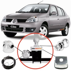 Engate Reboque Rabicho Renault Clio Sedan 2001 A 2007 - 400kg De Tração 2f Menor preço em Engate Reboque Rabicho Renault Clio Sedan 2001 A 2007 - 400kg De Tração 2f