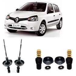 Amortecedor + Kit Batente Dianteiro Renault Clio Dianteiro 1999 Até 2012 Sedan Hatch 1,0 8v 16v - O Par é boa?
