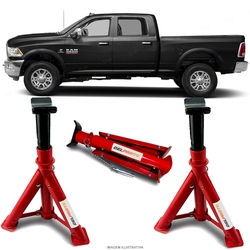 Par Cavalete Dodge RAM 2500 Automotivo 4 Toneladas Com 3 Regulagens e Trava Menor preço em Par Cavalete Dodge RAM 2500 Automotivo 4 Toneladas Com 3 Regulagens e Trava