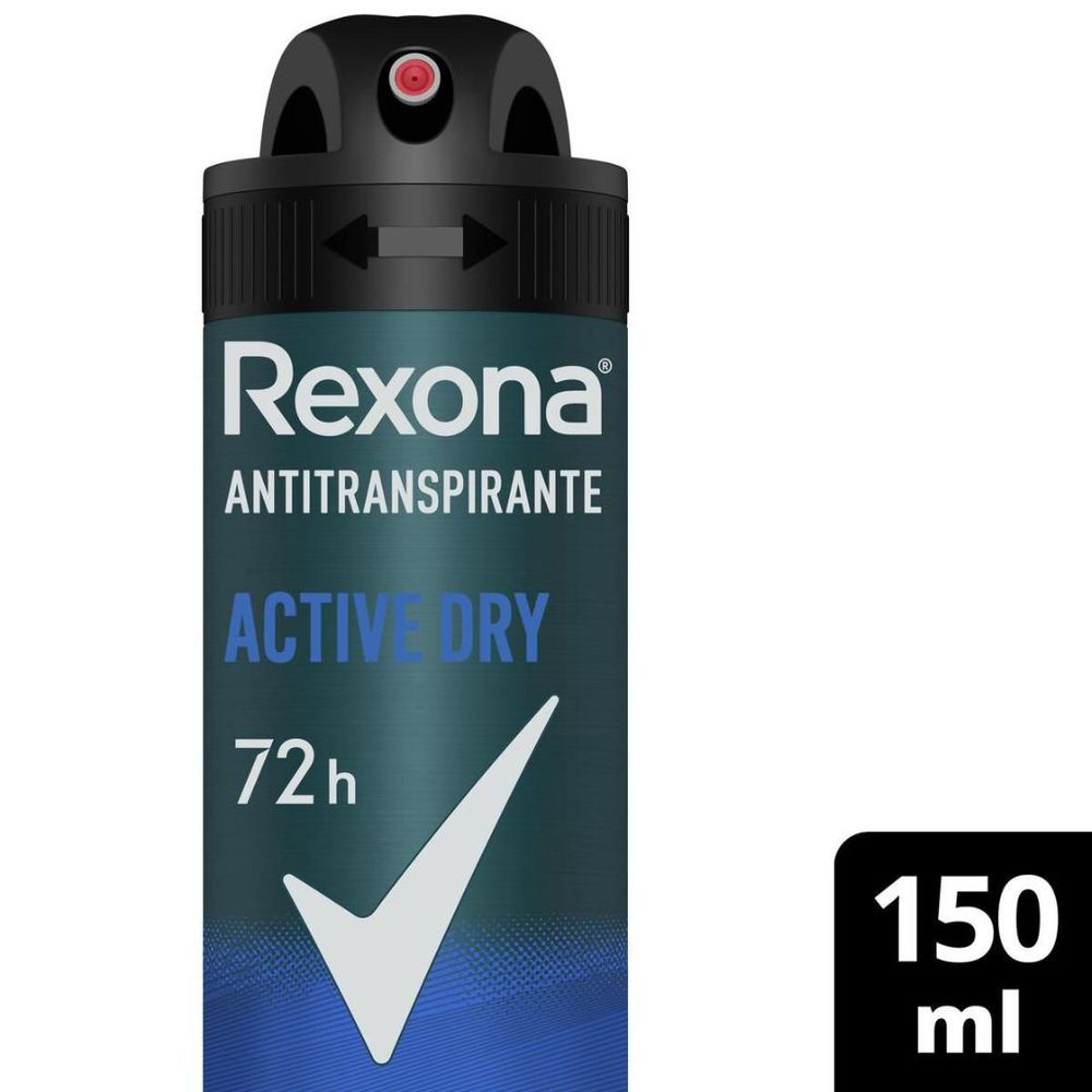 Desodorante Antitranspirante Aerosol Rexona Men Active 150ML